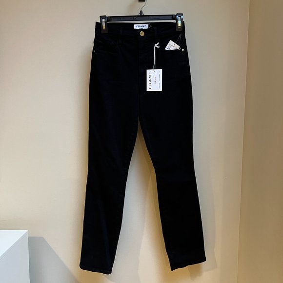 FRAME Le Sylvie Slender Straight Leg Jeans - Picture 6 of 15